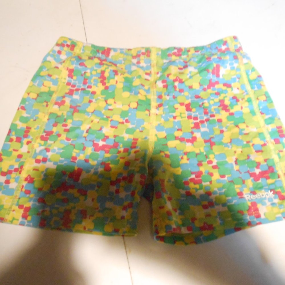 reebok biker shorts L 12-14